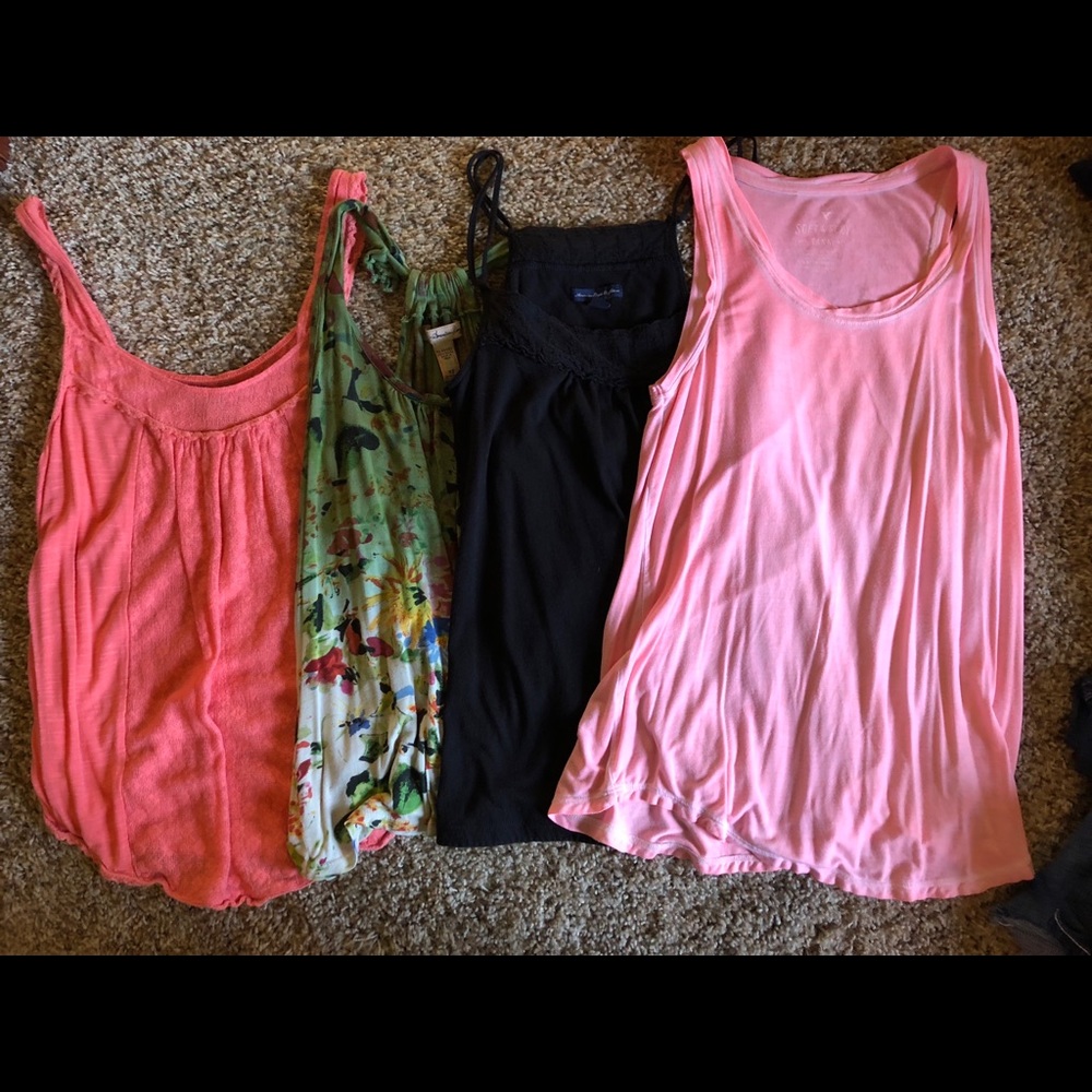9 American Eagle top and dress bundle